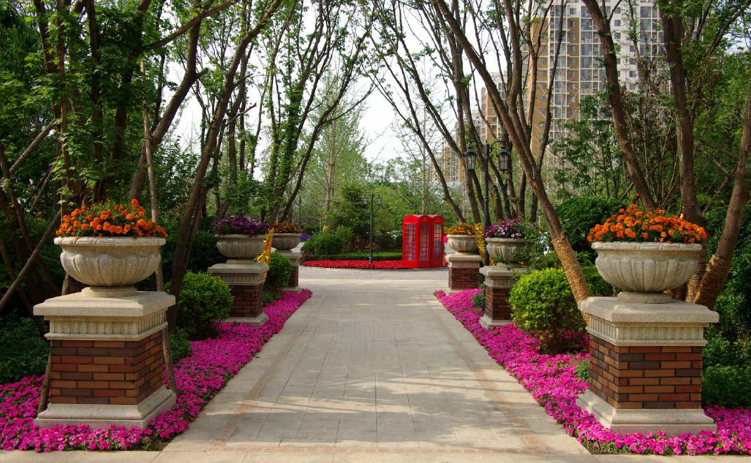 2013年·北京城建兴华亦庄河西区X83R1地块西侧城市公共绿地景观工程